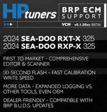 Load image into Gallery viewer, Sea-Doo 350 / 325 HP Tuners Remote Custom Tuning by Ruthless Racing RXP-X • RXT-X • GTX • GTR | Stage 1–4 - Data logging
